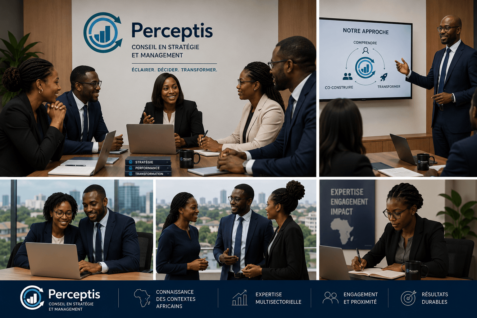 Domaines d'expertise Perceptis